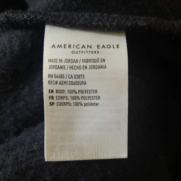 American Eagle Womens Oversized Drop Shoulder Teddy Bear Shacket Size Medium - Picture 4 of 6